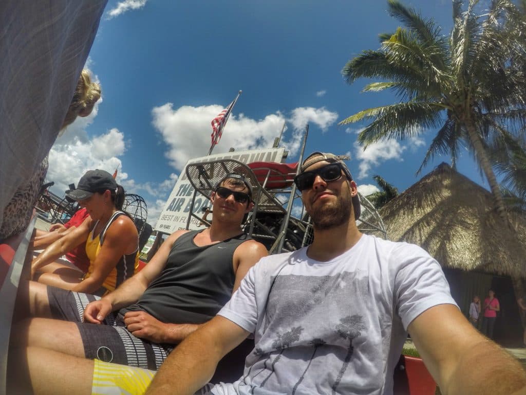 Everglades Airboat Cruising