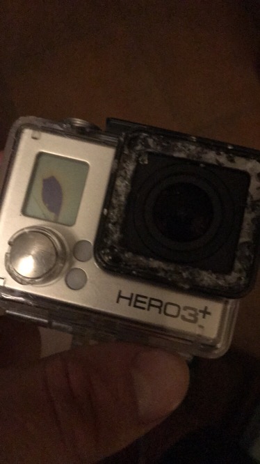 broken gopro